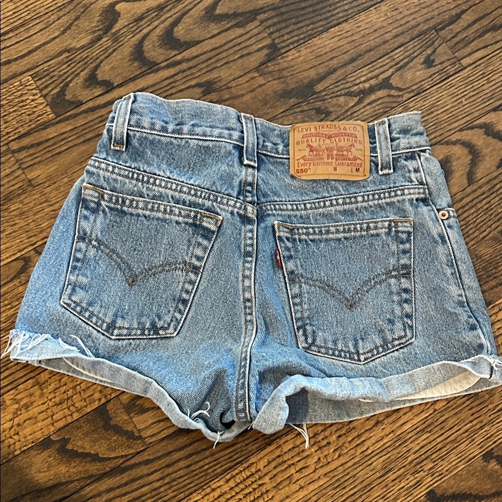Levi's Blue Jean Shorts